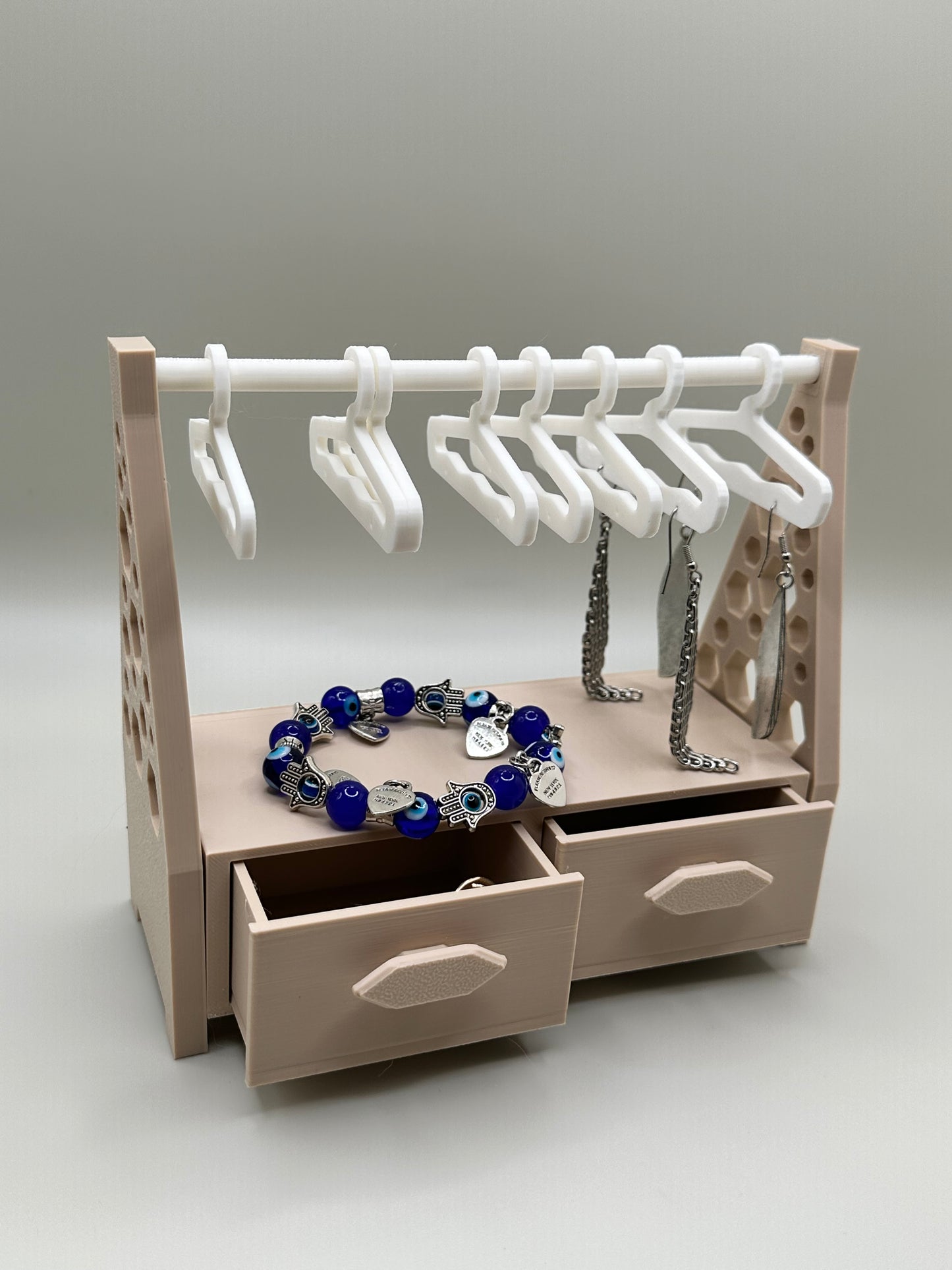 Mini Hanger Jewelry Organizer – 3D Printed Storage Rack