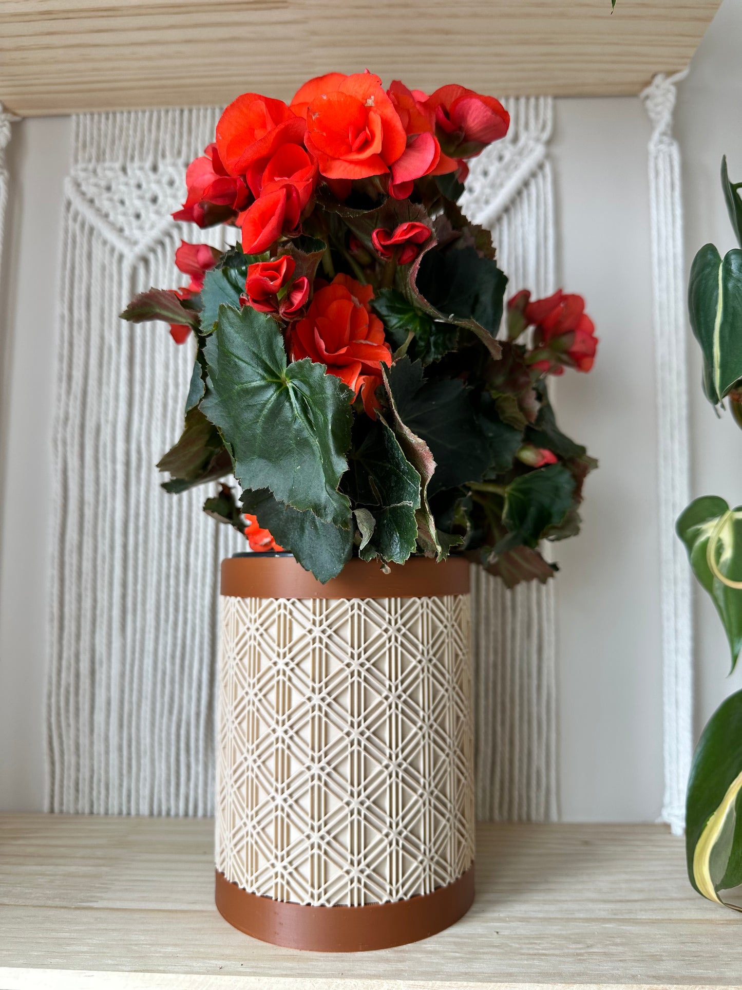 Boho Indoor Planter with Drainage