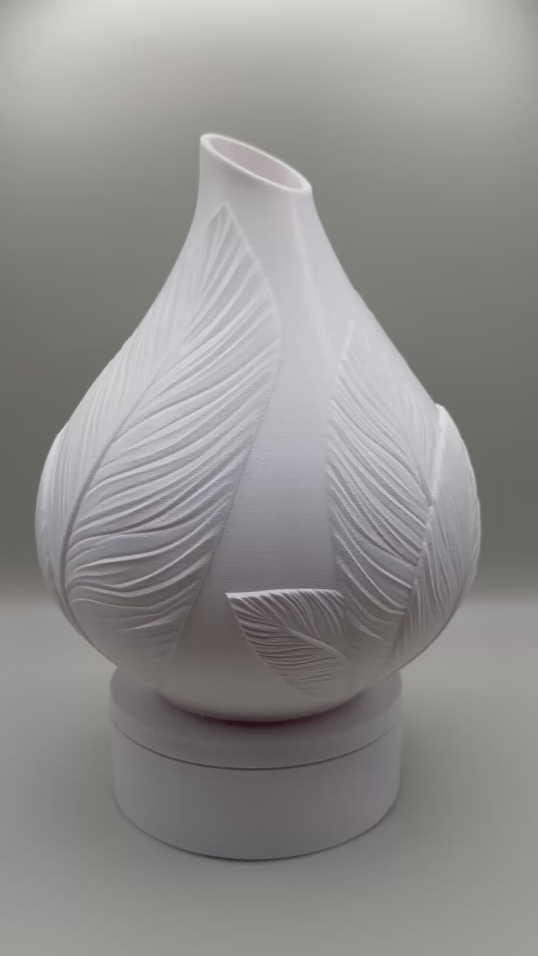 artistic vase in cozy living room setting
